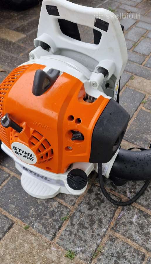 Stihl Br200 lapų pūstuvas - nuotraukos Nr. 3