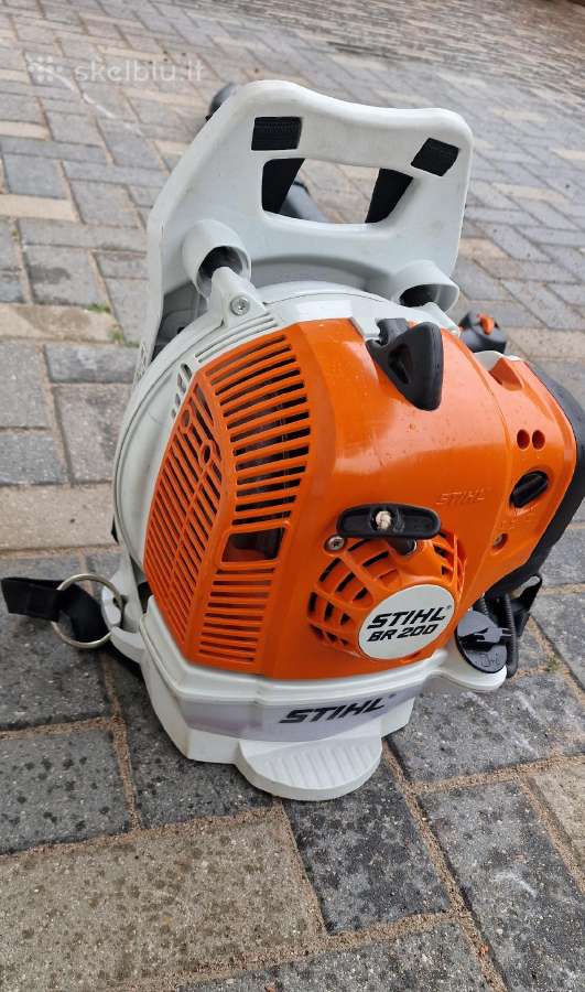 Stihl Br200 lapų pūstuvas - nuotraukos Nr. 6