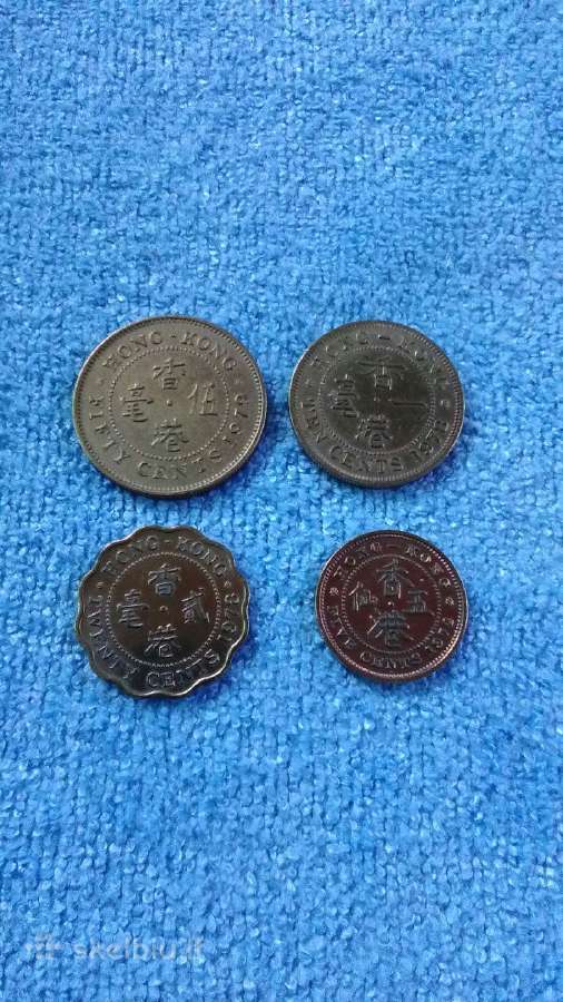Hong - Kong 5, 10, 20 ir 50 centu