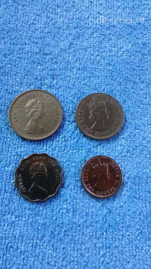 Hong - Kong 5, 10, 20 ir 50 centu - nuotraukos Nr. 2