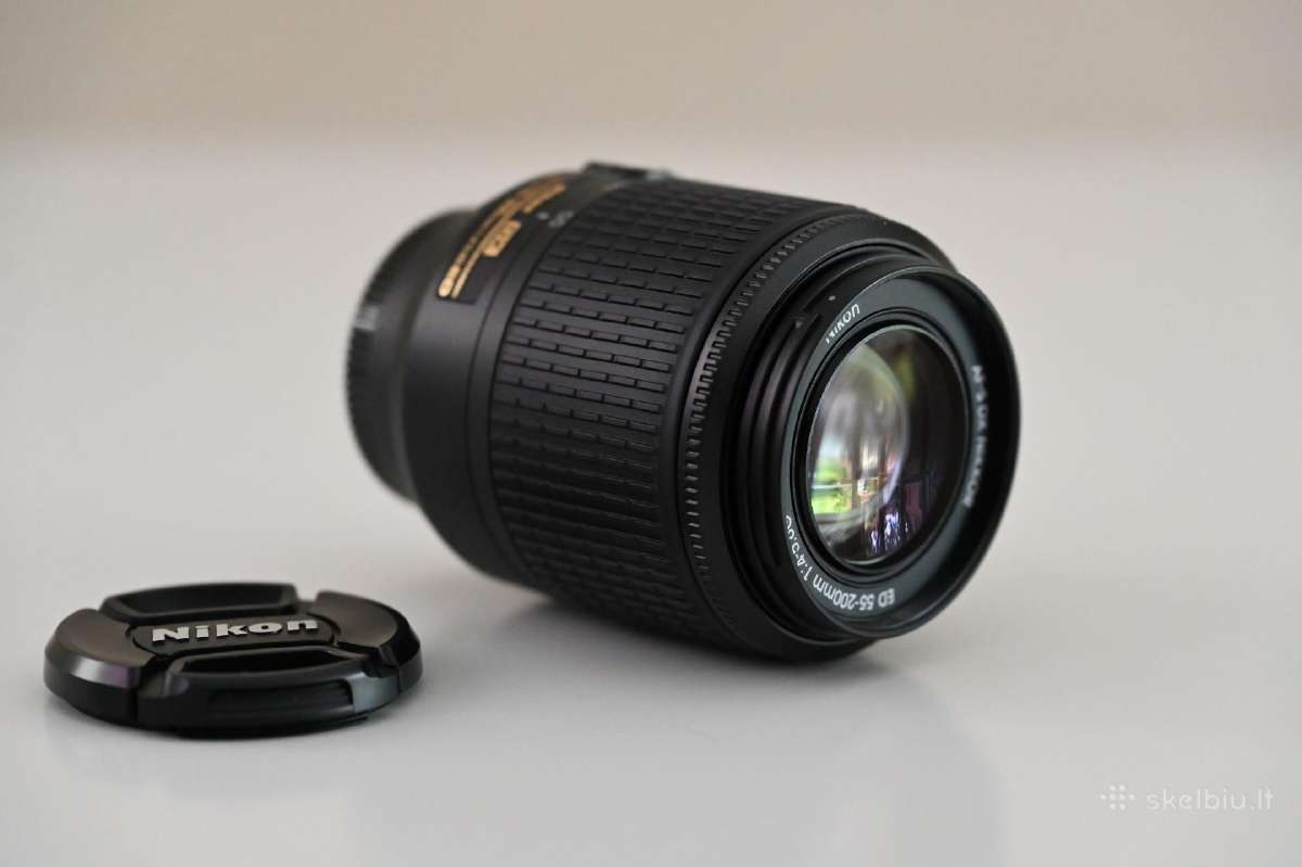 Nikon Nikkor Af-s 55-200mm F4-5.6 Ed objektyvas - nuotraukos Nr. 3