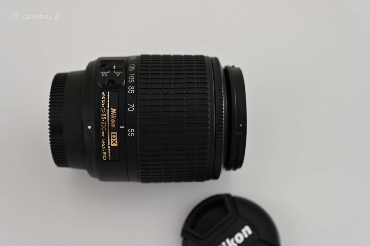 Nikon Nikkor Af-s 55-200mm F4-5.6 Ed objektyvas - nuotraukos Nr. 4
