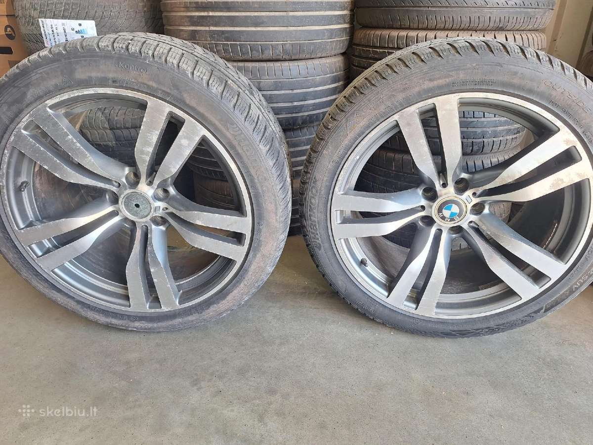 Parduodu bmw e70x5 ratlankiai r20skirtingu plociu - nuotraukos Nr. 3
