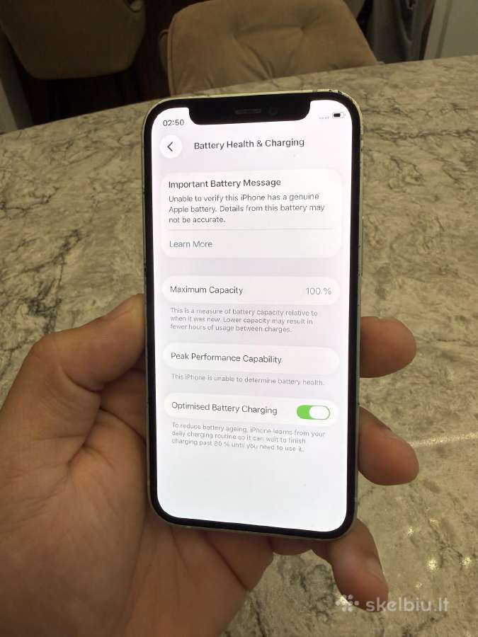 iPhone 12 mini, 64gb 100% - nuotraukos Nr. 4