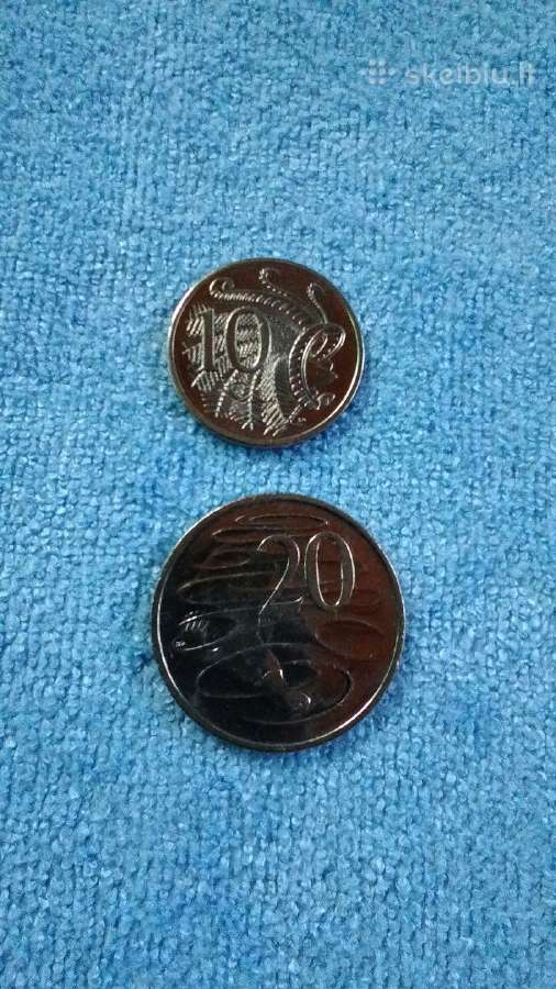 Australija, 20 ir 10 centu, 2005 ir 2003 m.