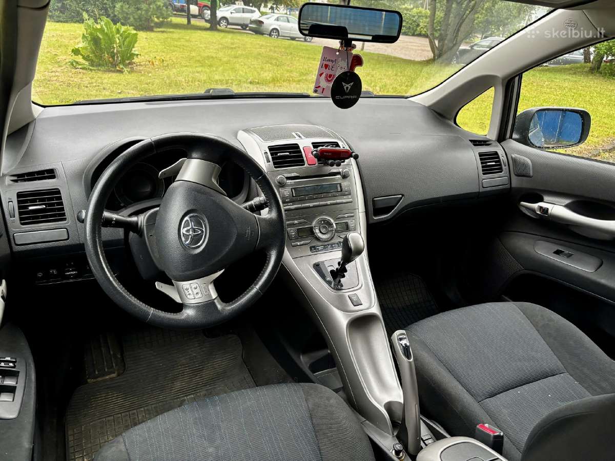 2009 Toyota Auris, Automatas, Benzinas - nuotraukos Nr. 7