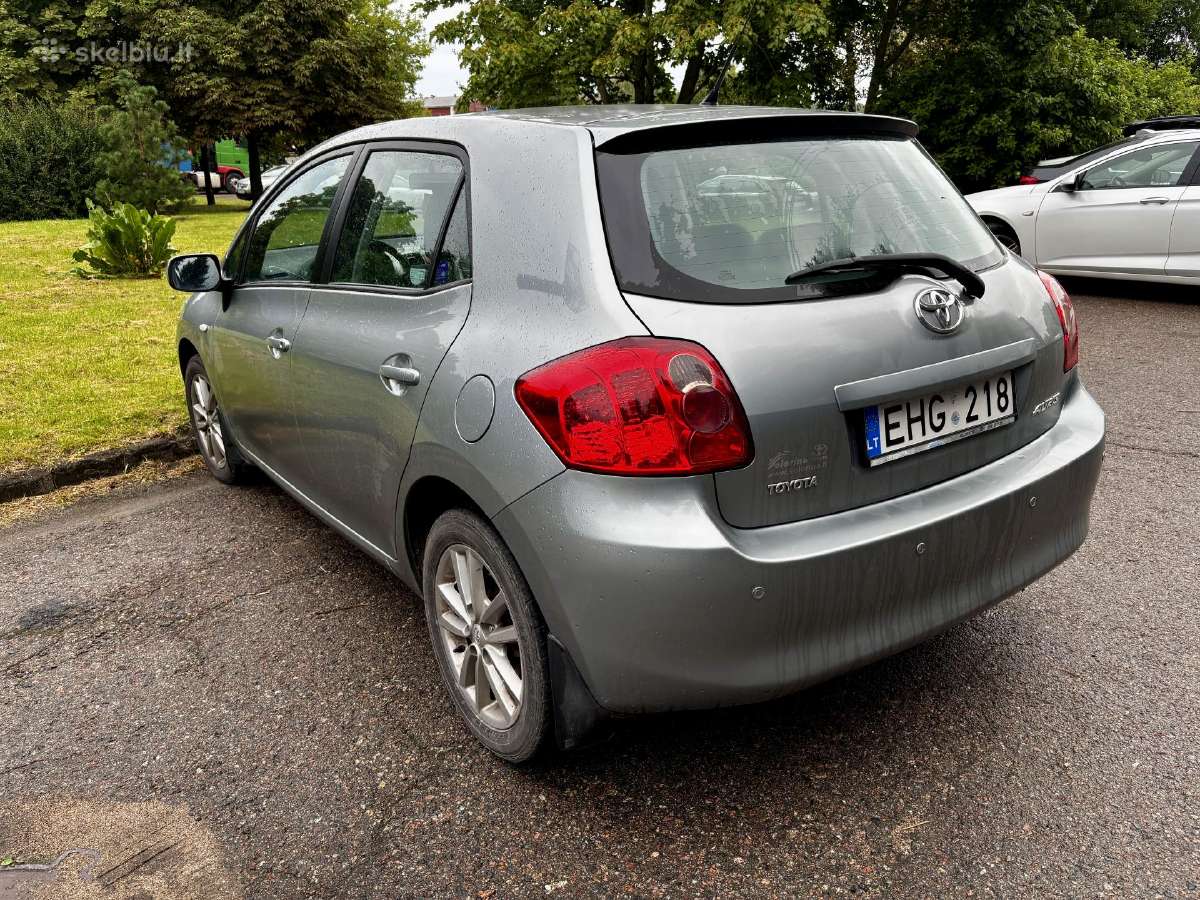 2009 Toyota Auris, Automatas, Benzinas - nuotraukos Nr. 3