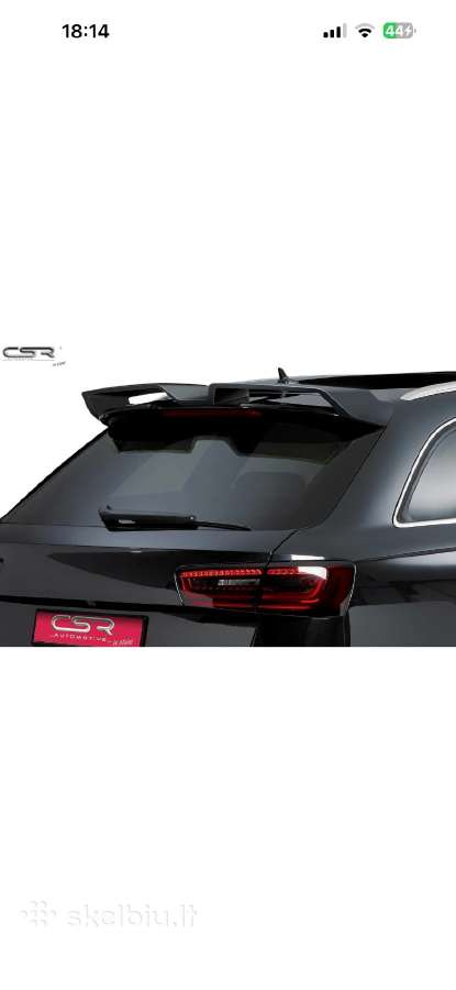 Audi A6 C7 S-line 2011-2014m spoileris,difuzorius - nuotraukos Nr. 18