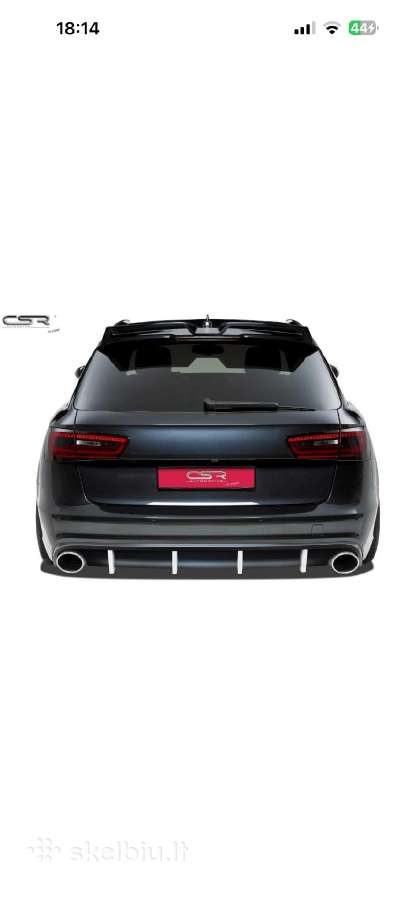 Audi A6 C7 S-line 2011-2014m spoileris,difuzorius - nuotraukos Nr. 19