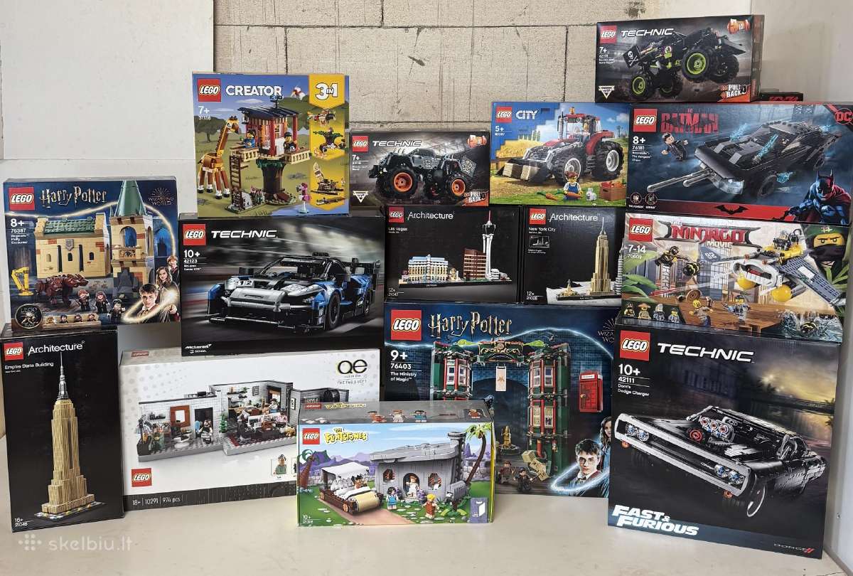 Lego Creator 10255 10261 Lego Technic 42082ir kiti - nuotraukos Nr. 3