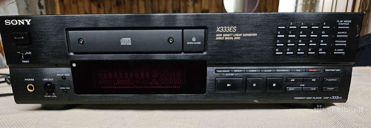 Parduodu CD grotuvą Sony Cdp-x333es - nuotraukos Nr. 4