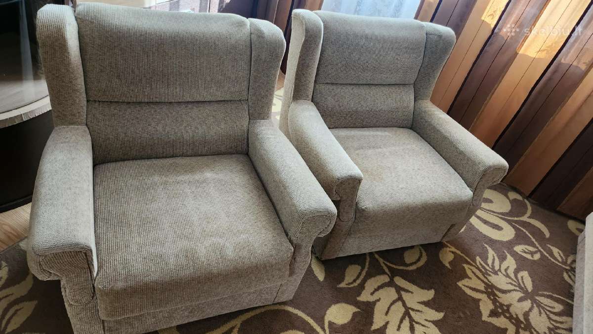 Sofa-lova ir 2 foteliai - nuotraukos Nr. 3