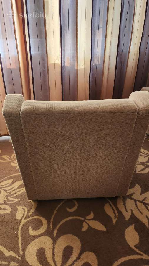 Sofa-lova ir 2 foteliai - nuotraukos Nr. 4