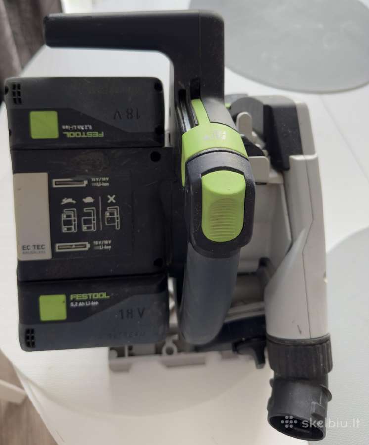 Parduodamas akumuliatorinis Festool pjuklas - nuotraukos Nr. 2