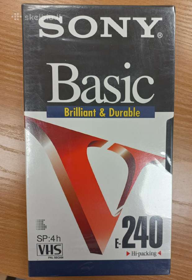 Naujos Vhs kasetės - nuotraukos Nr. 2