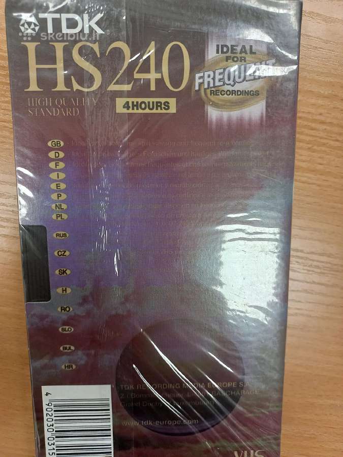 Naujos Vhs kasetės - nuotraukos Nr. 4