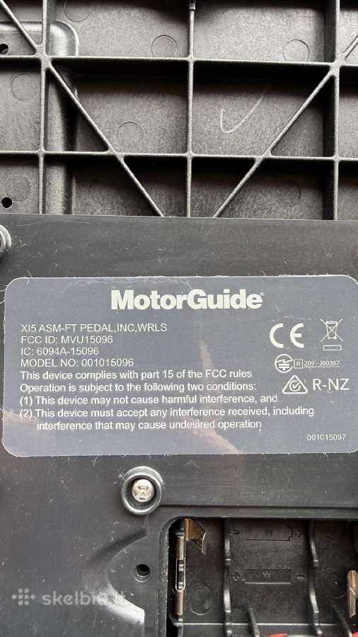 Motorguide distancinis valdymas koja ix5 / ix3 - nuotraukos Nr. 3