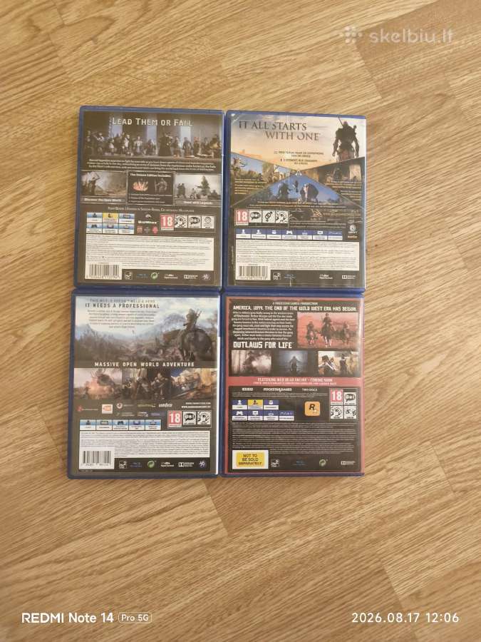 Parduodu/mainau geros būklės ps4 žaidimus - nuotraukos Nr. 2