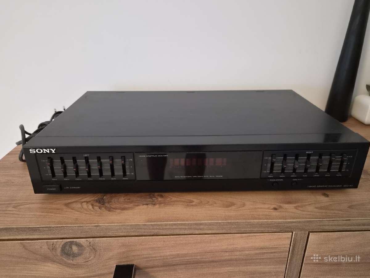 Sony ekvalaizeris Seq 411 - nuotraukos Nr. 2