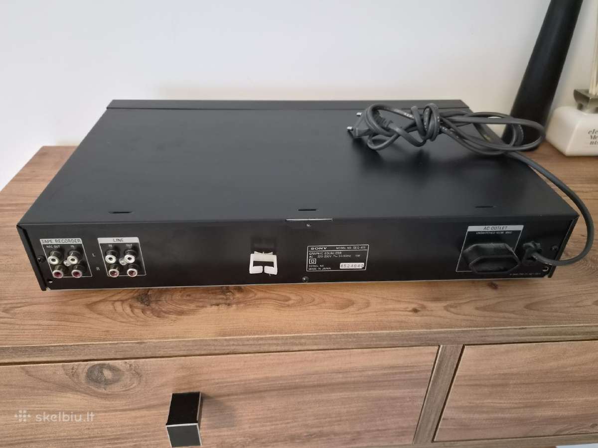 Sony ekvalaizeris Seq 411 - nuotraukos Nr. 4