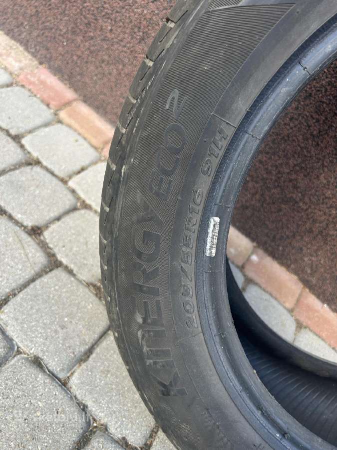 Vasarinės padangos Hankook kinergy Eco - nuotraukos Nr. 3