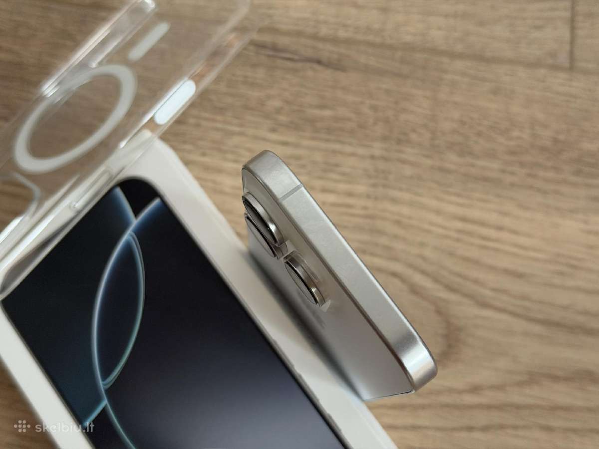 iPhone 16 pro 128gb titanium su garantija - nuotraukos Nr. 5