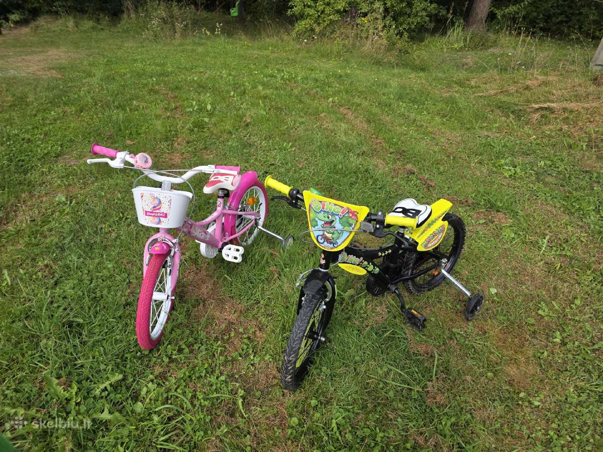 Parduodamas "Dino bike" dviratis - nuotraukos Nr. 2