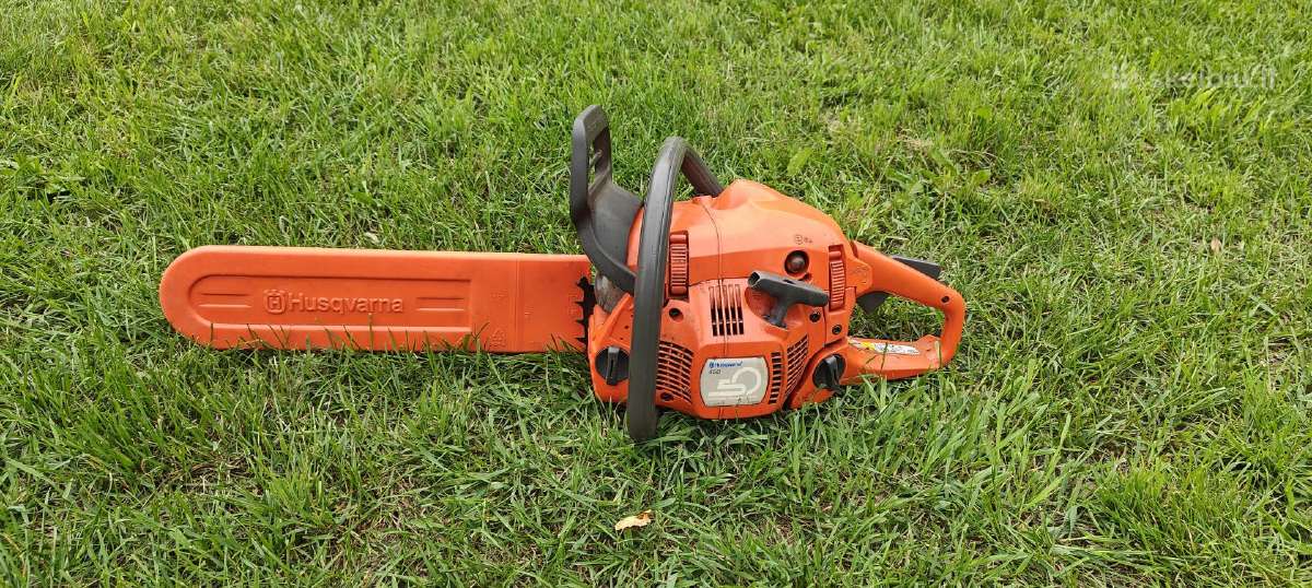 Husqvarna 450 E grandininis pjūklas - nuotraukos Nr. 4