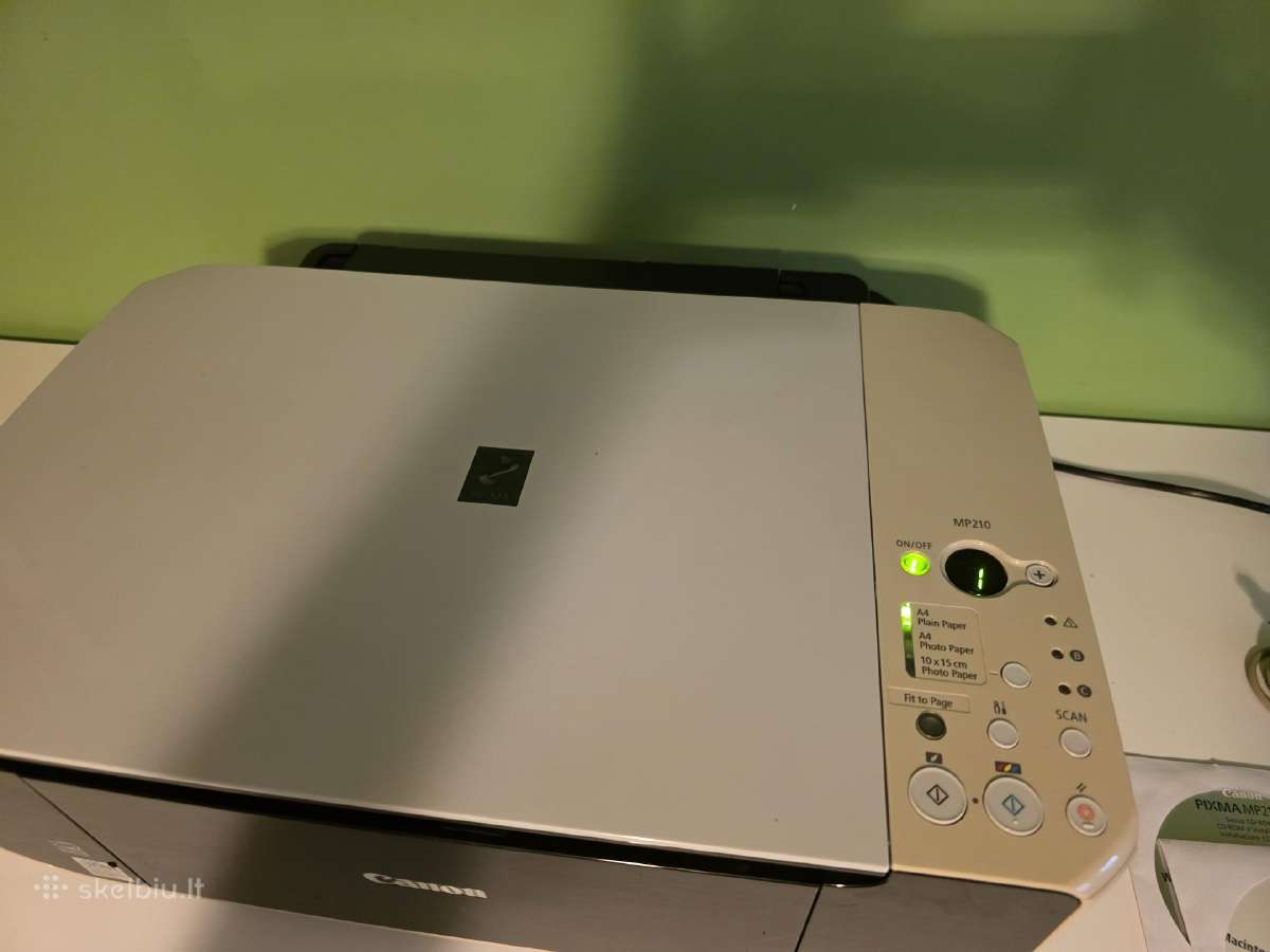 Canon Pixma Mp210 - nuotraukos Nr. 8