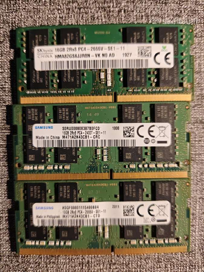 16gb 45€ sodimm Akcija - nuotraukos Nr. 5