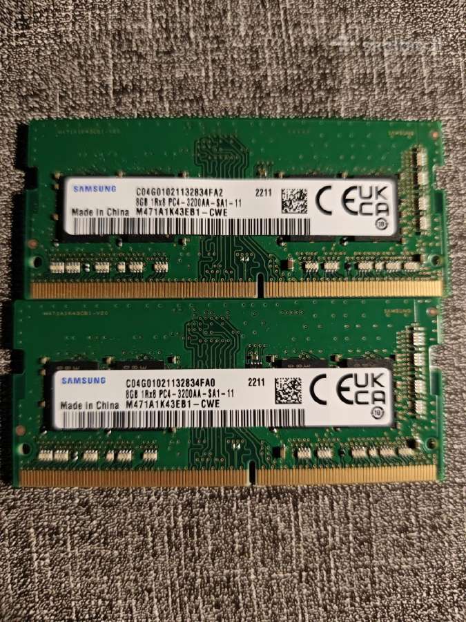 16gb 45€ sodimm Akcija - nuotraukos Nr. 6