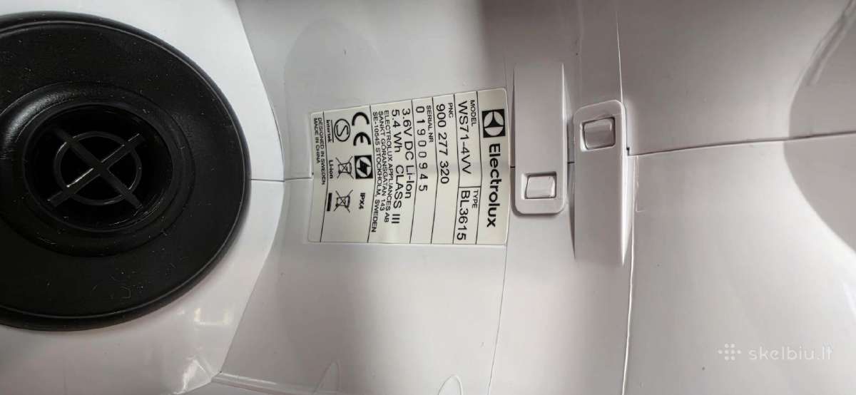 Elektrinis langų valytuvas Electrolux Ws71-4vv Wel - nuotraukos Nr. 5