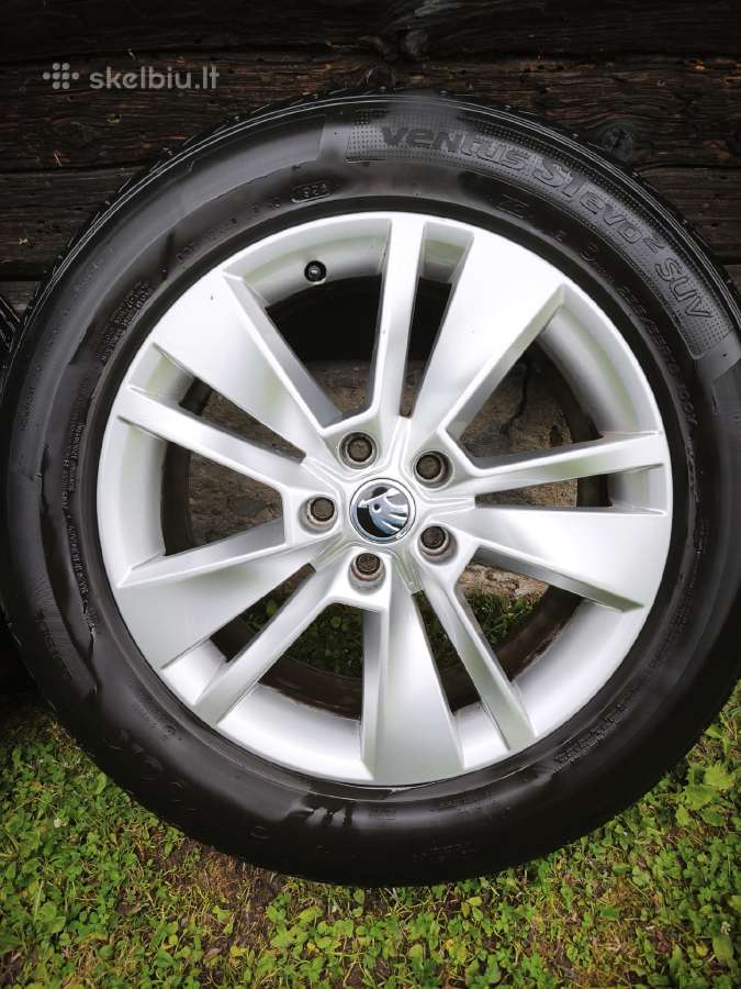 Skoda ratlankiai su padangom - nuotraukos Nr. 2