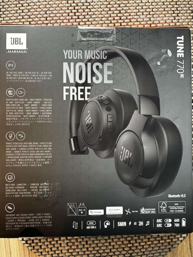 Jbl Tune 770nc ausinės - nuotraukos Nr. 2