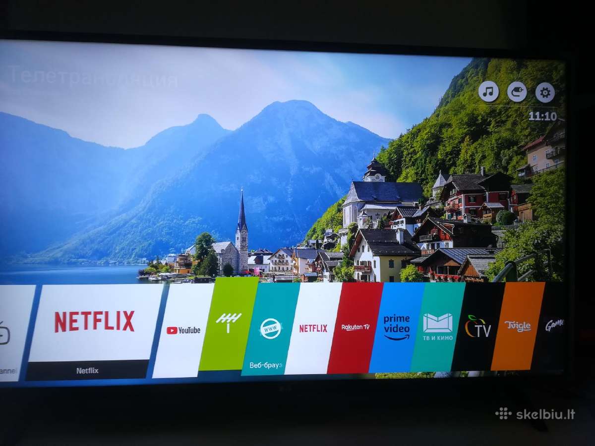 LG 43colių 10cm 4k smart TV Go3 Youtube - nuotraukos Nr. 2