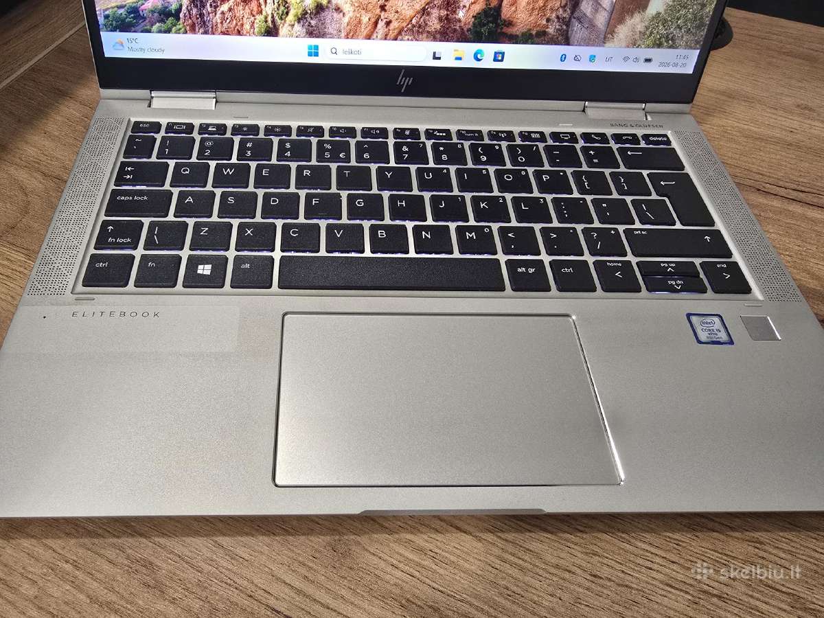 Hp Elitebook x360 1030 G4 Touch 13.3"i5/16gb/256ss - nuotraukos Nr. 2