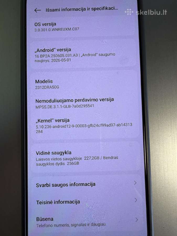 Redmi Note 13 Pro 5G 256gb - nuotraukos Nr. 3