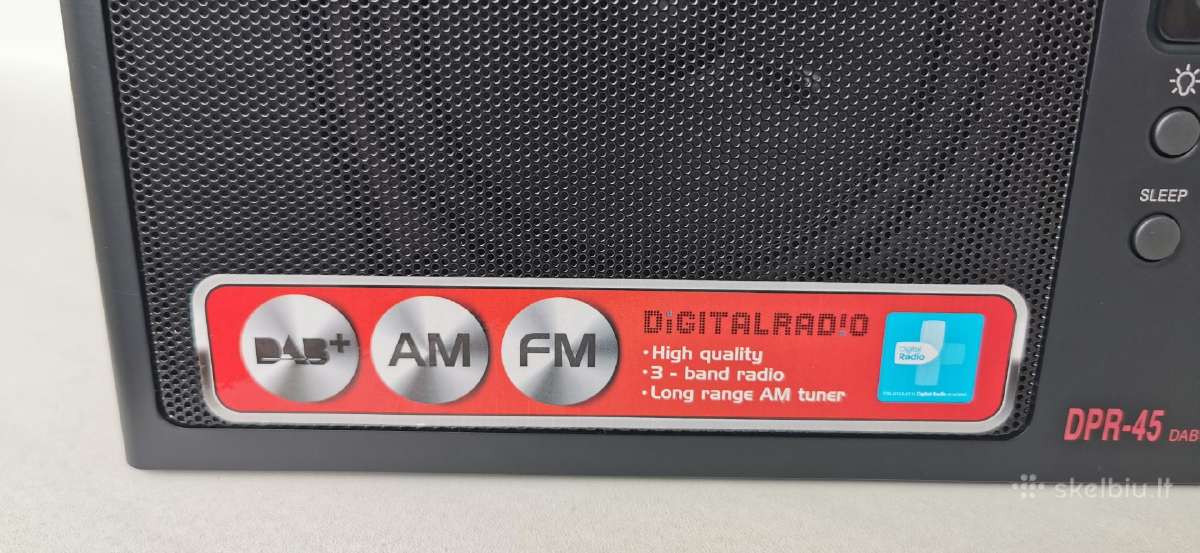 Sangean Dpr-45 Fm Rds/mw/dab/dab+ Radijo Imtuvas - nuotraukos Nr. 6