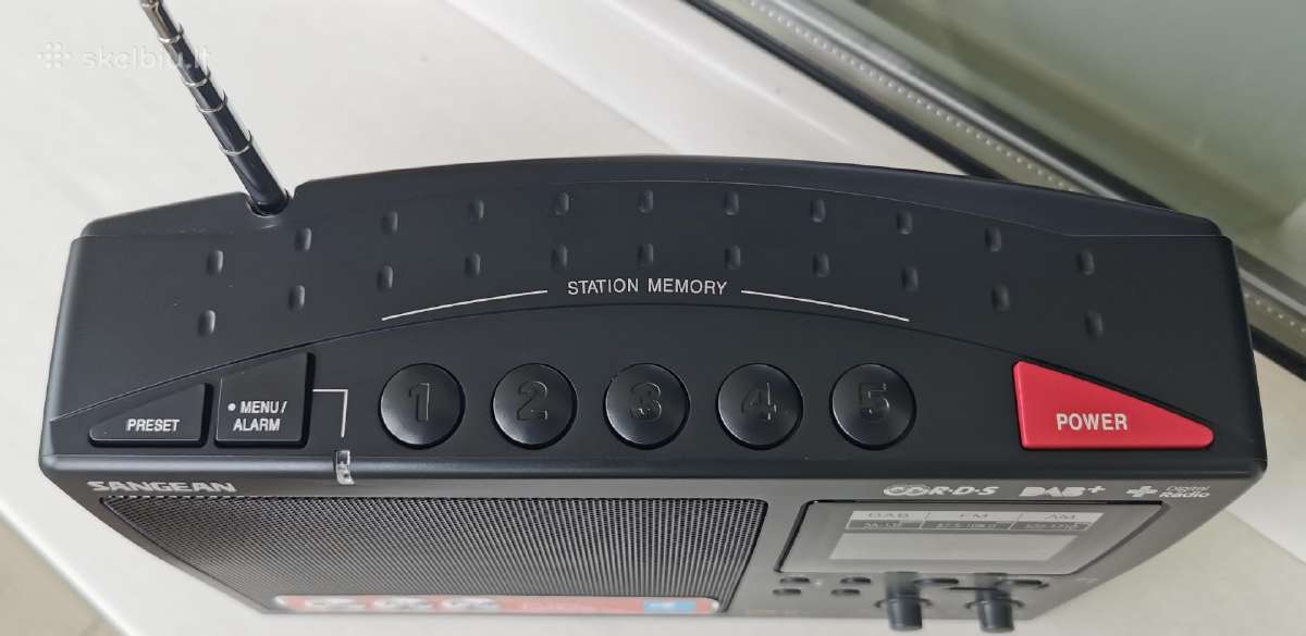 Sangean Dpr-45 Fm Rds/mw/dab/dab+ Radijo Imtuvas - nuotraukos Nr. 7