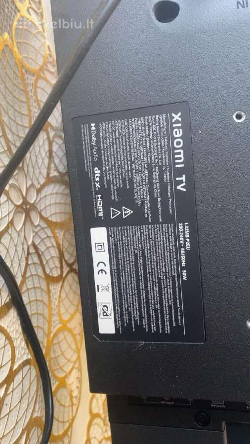 Parduodamas Xiaomi TV 32" (80 cm) - nuotraukos Nr. 2