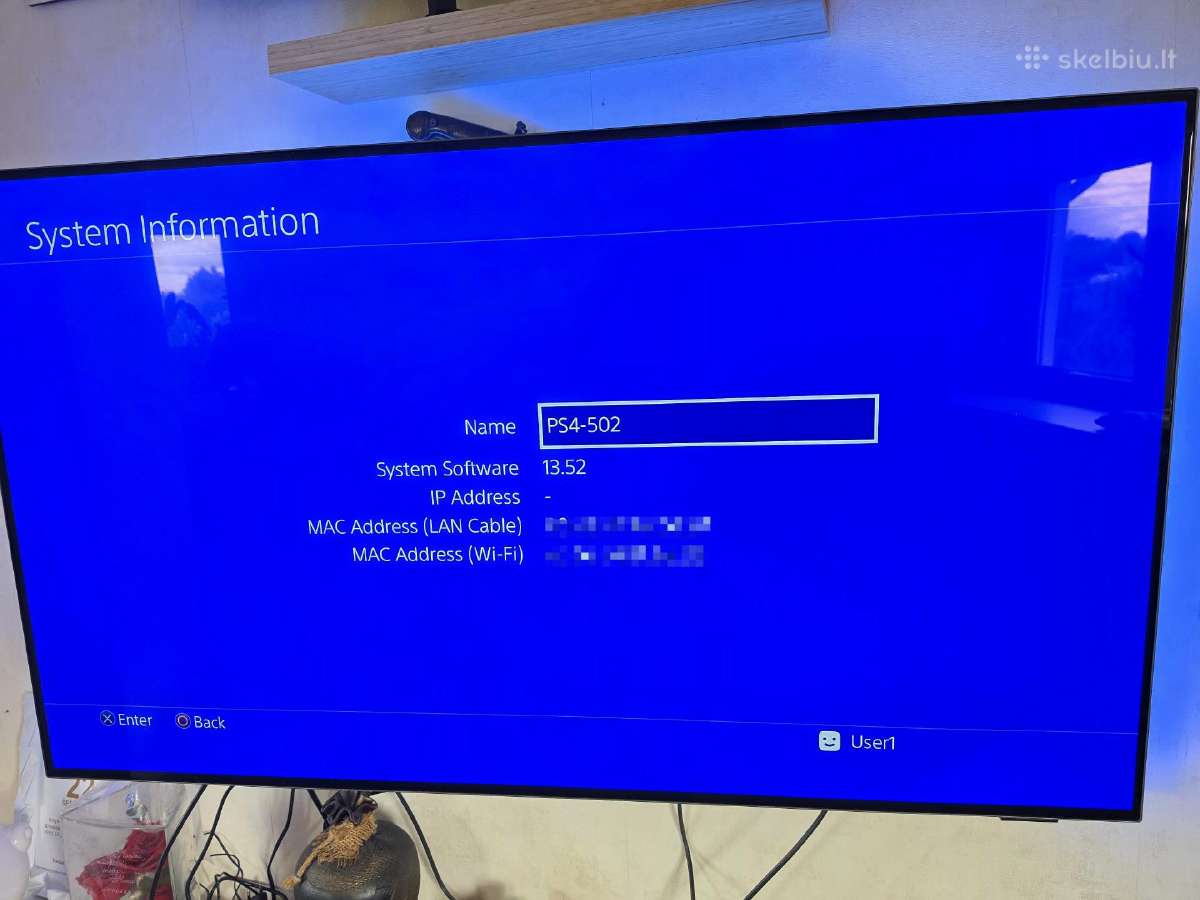 Playstation 4 500gb - nuotraukos Nr. 5