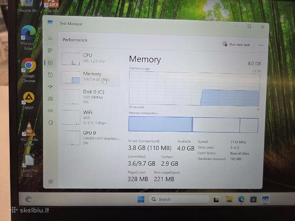 Thinkpad X1 Carbon 6gen i5/8gb/256gb - nuotraukos Nr. 7
