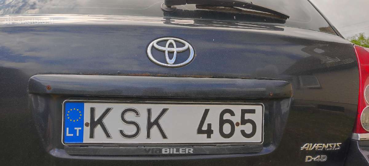 Parduodamas Toyota Avensis T25 - nuotraukos Nr. 12