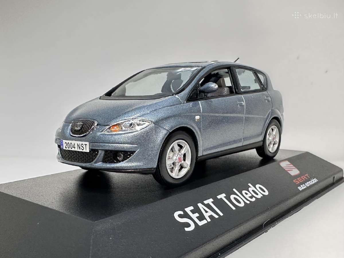 Seat Toledo III 2004-2009 melsva 1:43 Fischer - nuotraukos Nr. 3