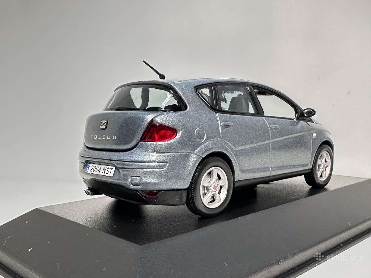 Seat Toledo III 2004-2009 melsva 1:43 Fischer - nuotraukos Nr. 4