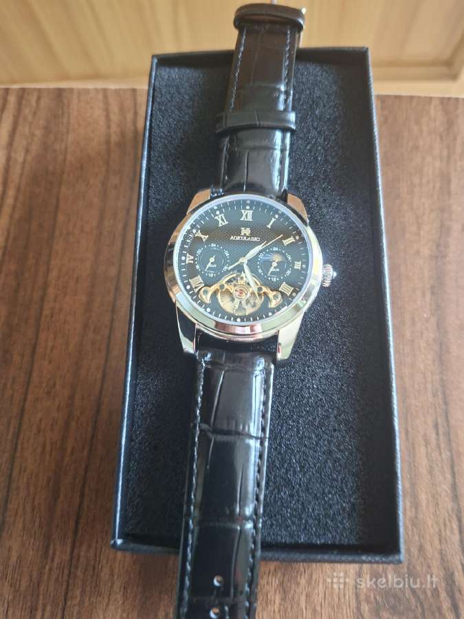 Parduodu vyrišką elegantišką laikrodį - nuotraukos Nr. 4