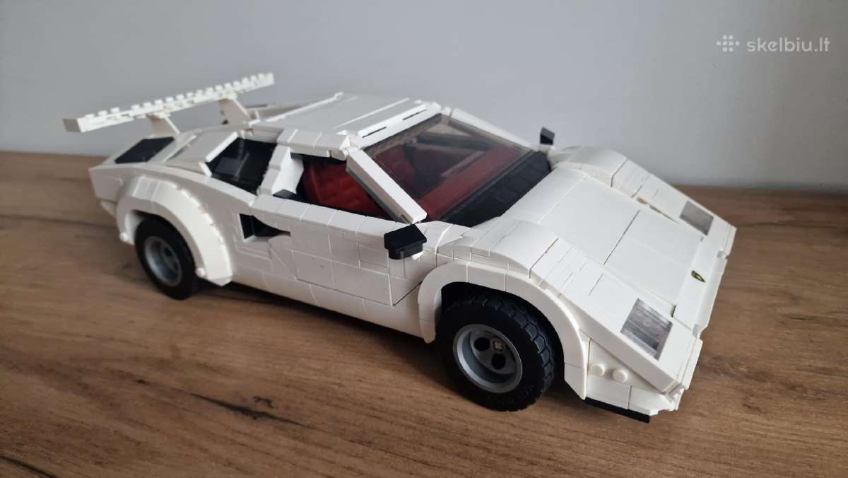 Lego icons Porsche, Schelby, Lamborgini, Ford - nuotraukos Nr. 10