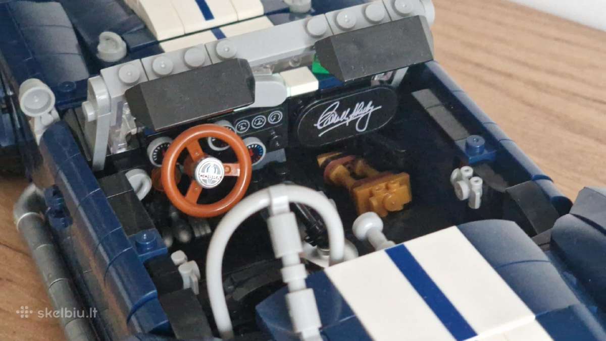 Lego icons Porsche, Schelby, Lamborgini, Ford - nuotraukos Nr. 11