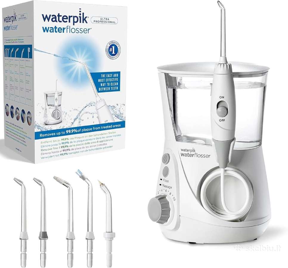 Waterpik Wf-660eu Ultra dantu irigatorius naujas - nuotraukos Nr. 2