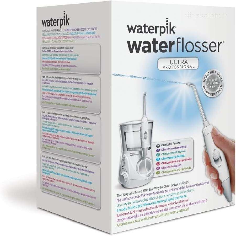 Waterpik Wf-660eu Ultra dantu irigatorius naujas - nuotraukos Nr. 3